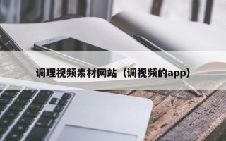 调理视频素材网站（调视频的app）